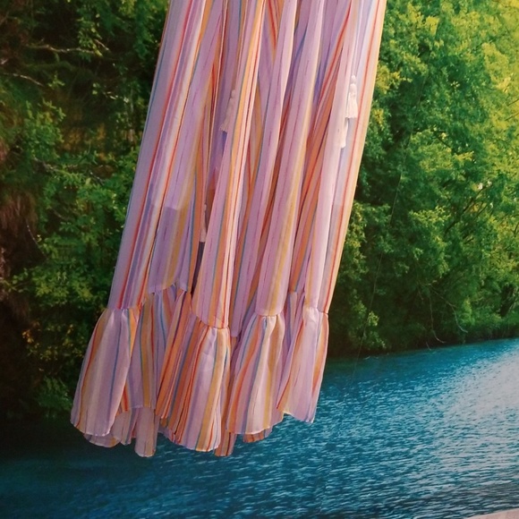 Free People Multi-colored Striped Maxi Dress - Picture 5 of 6